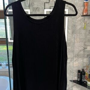 Chico's Travelers Black Knit Top